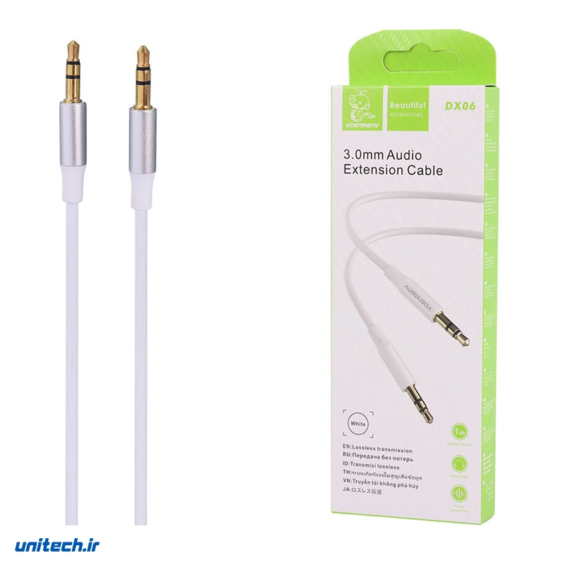 کابل AUX دنمن DX06 طول 1 متر3